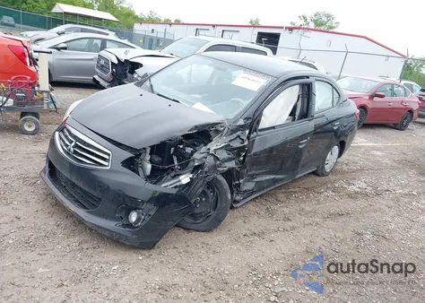 2019 Mitsubishi Mirage G4 Es from USA, damaged, VIN ML32F3FJ8KHF16951